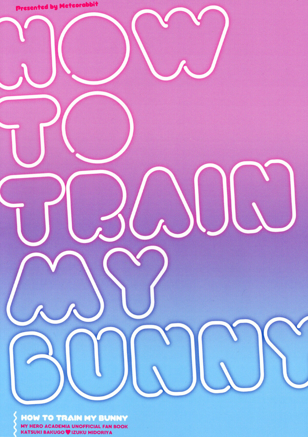 HOW TO TRAIN MY BUNNY - Page 30