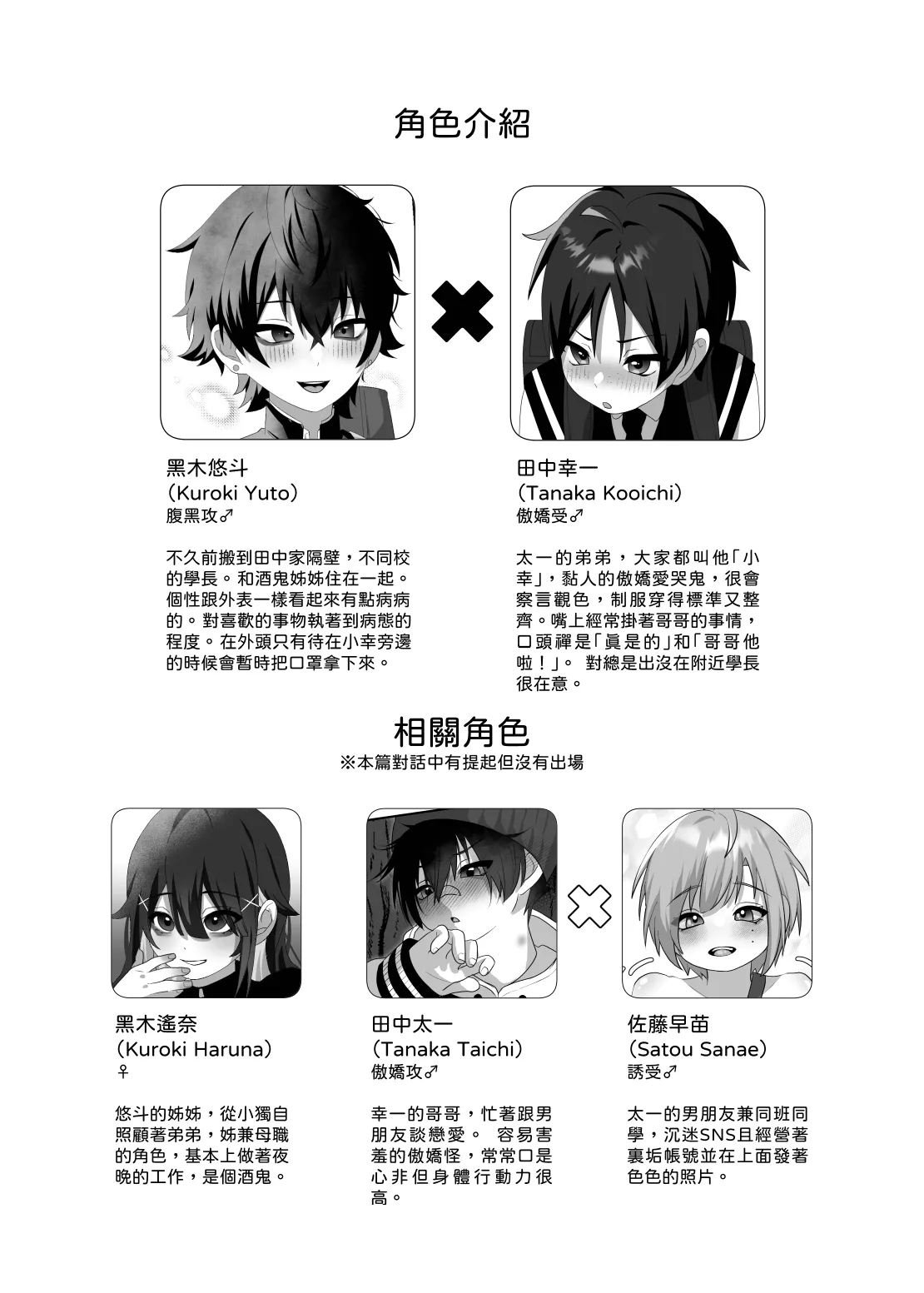 【養在地下室(魚尾巴）】悠斗×幸一《如蜜般舔舐》 - Page 3