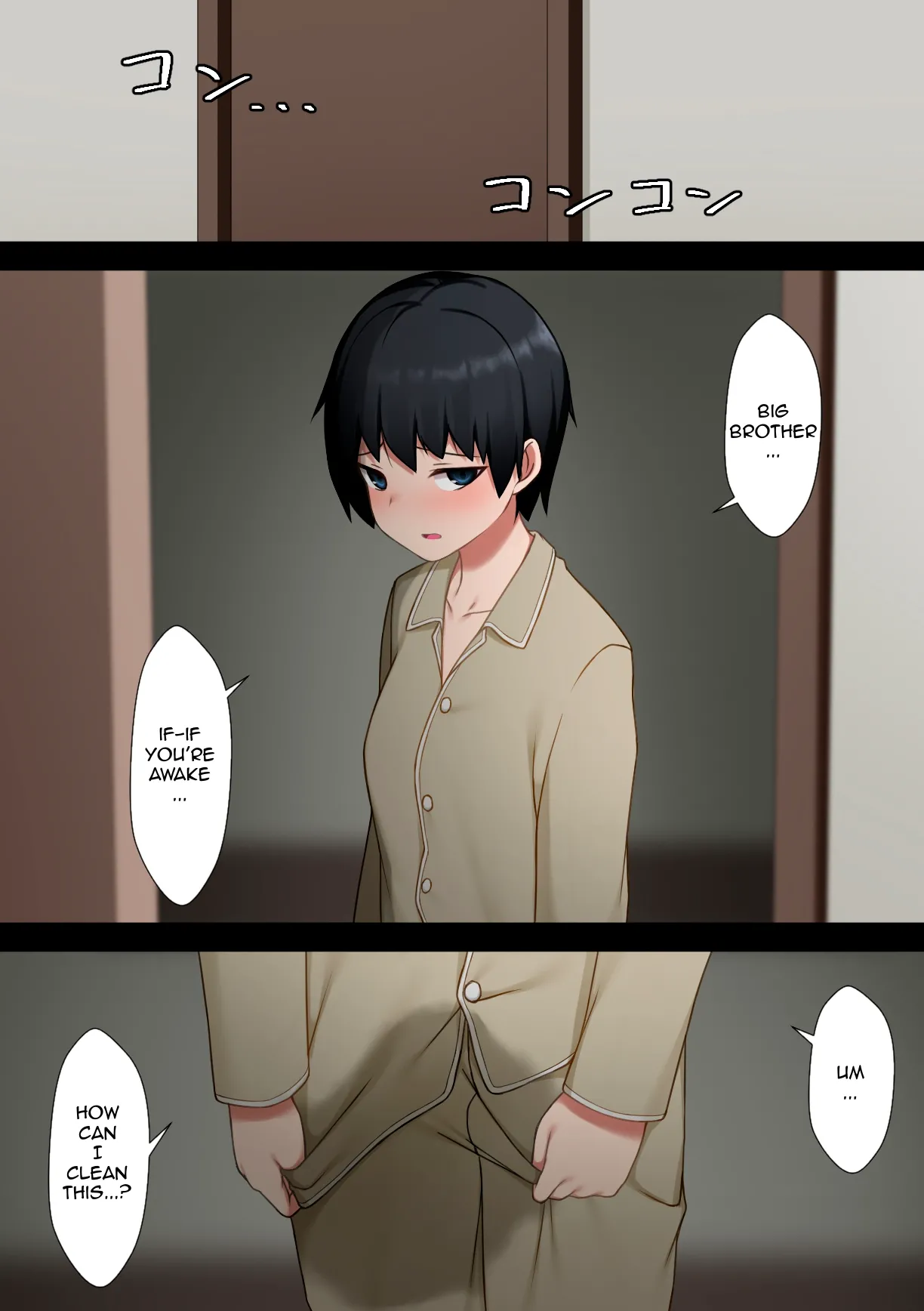 Bed-wetting Color Manga - Page 1