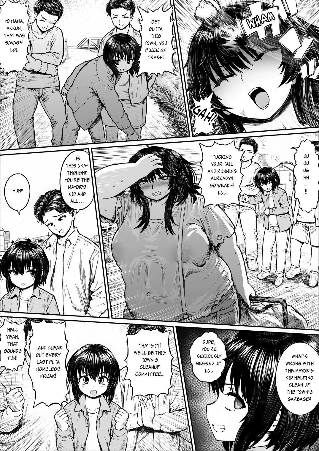 Futanari Debu Homeless - Page 3