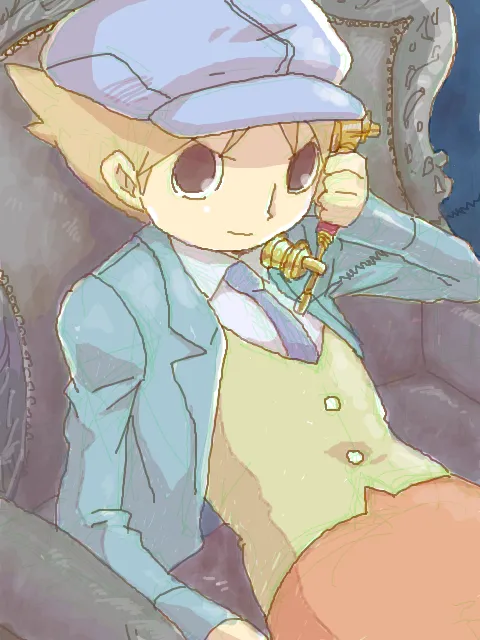 Professor Layton set - Page 64