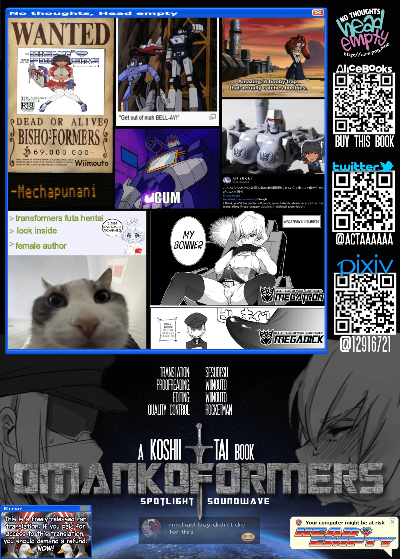 Omankoformers: Spotlight Soundwave - Page 19