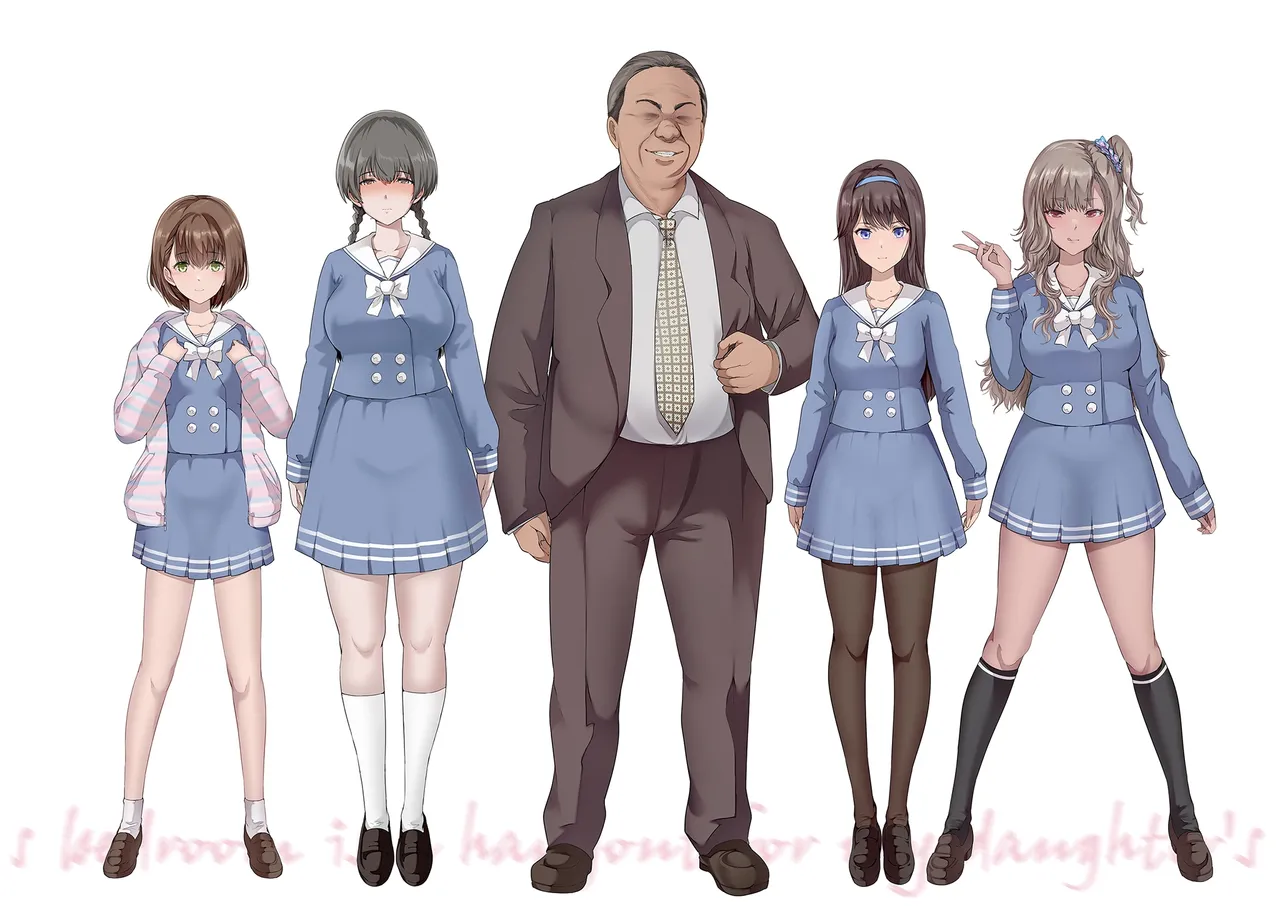 パパの寝室は娘友達のたまり場 1-3 - Page 124