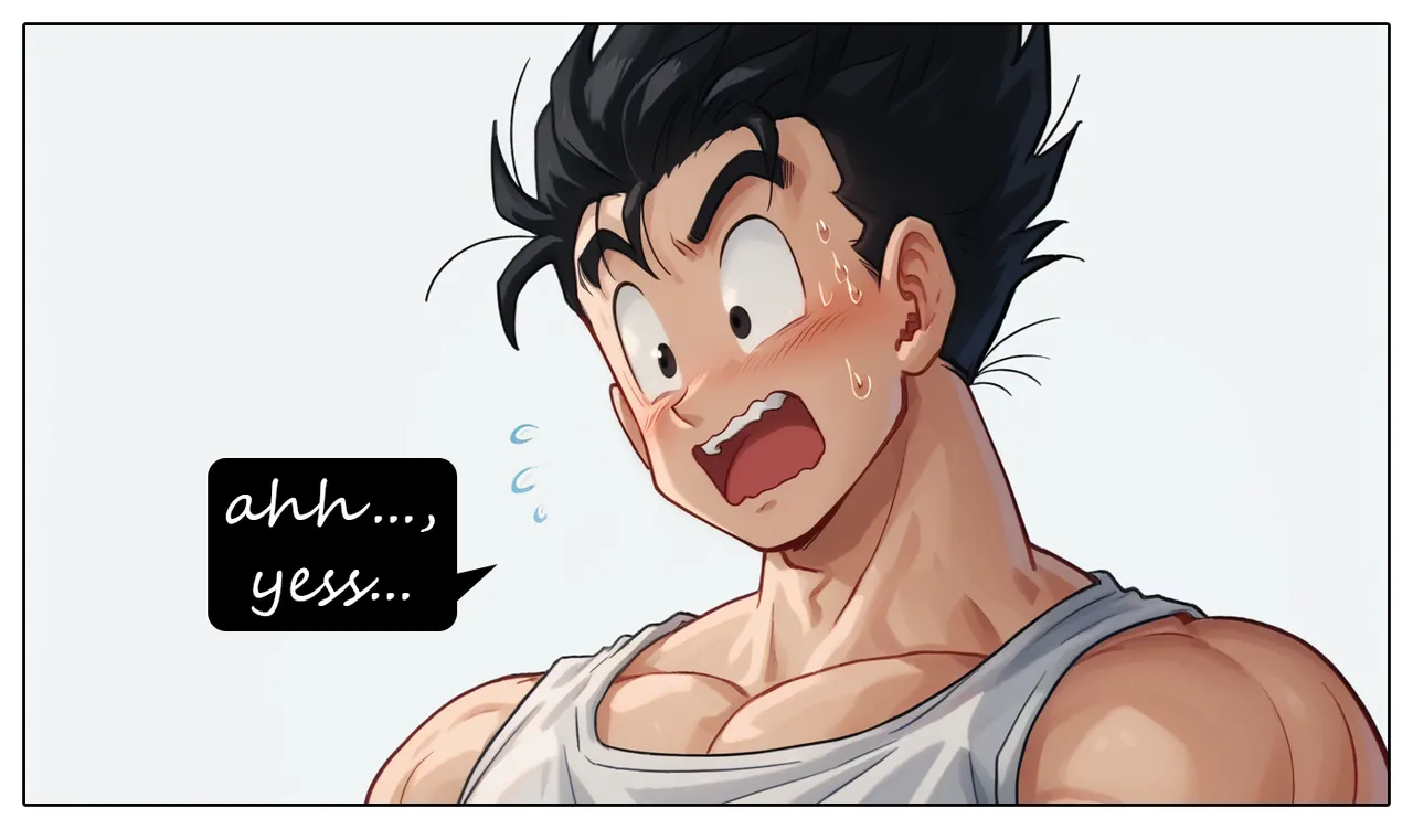Gohan visits Bulma 1 - Page 9