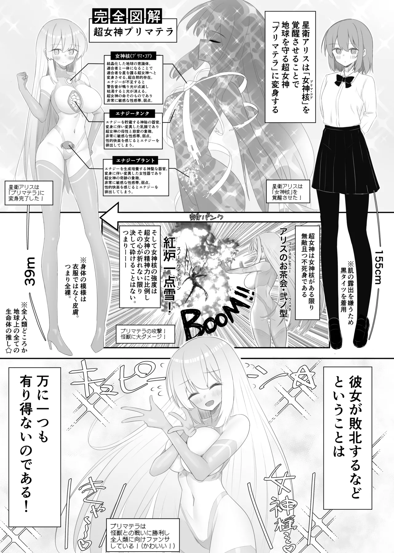 Super Goddess VS Space Superhuman - Page 2