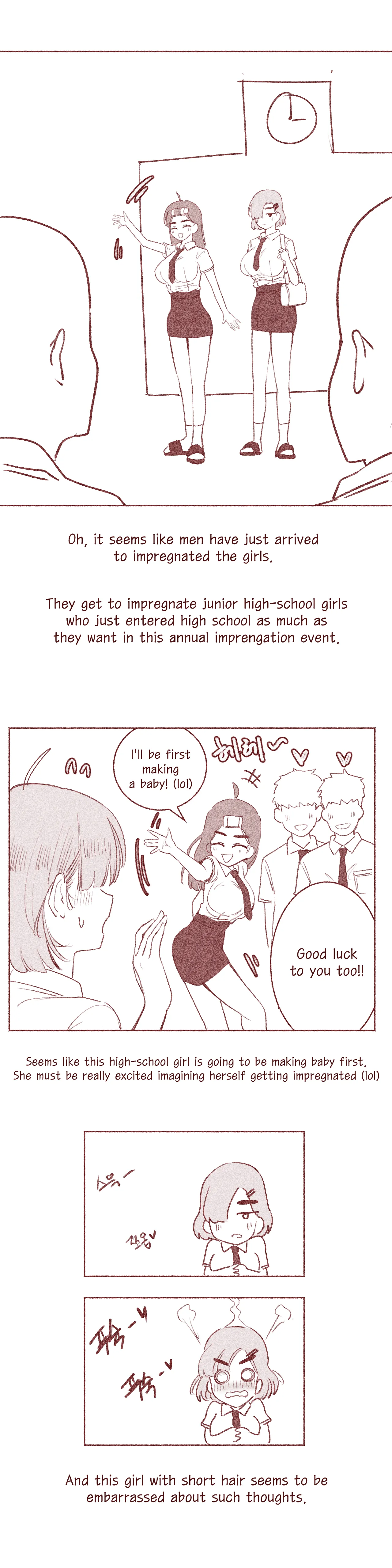 여고생의 임신축제 - Page 3