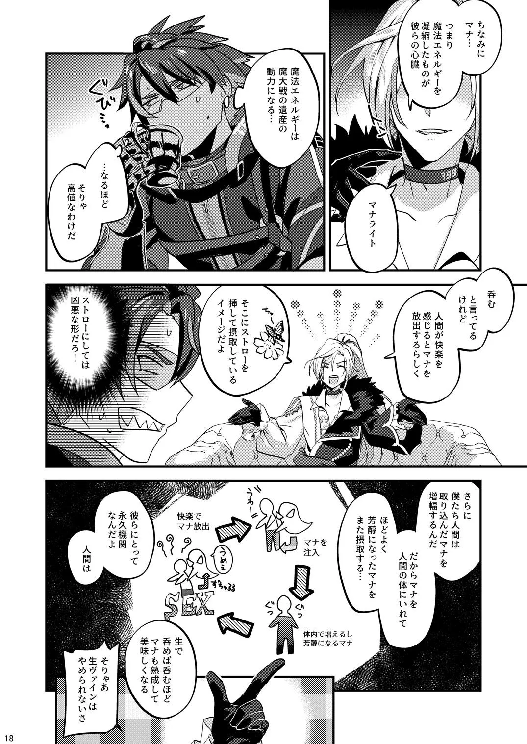 幽鬼は葡萄酒の杯を倾けた 2 - Page 18