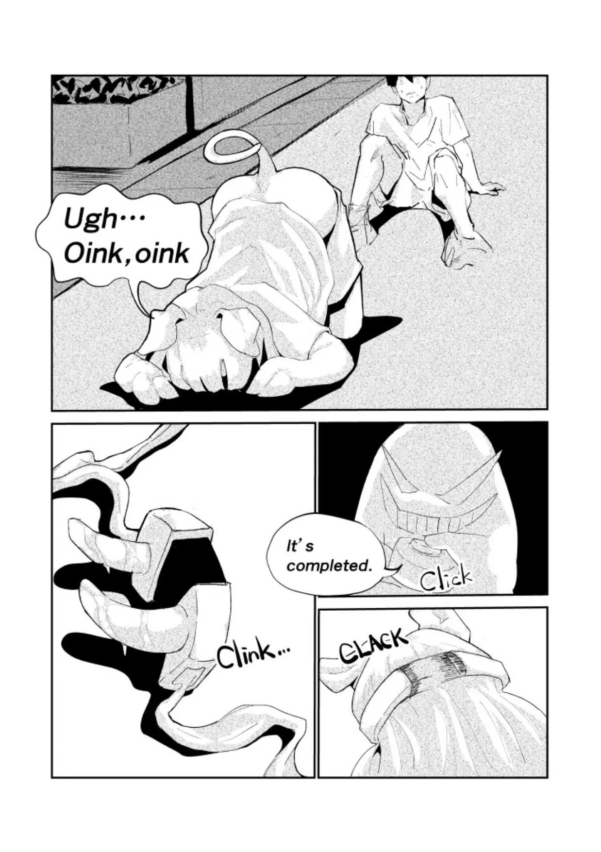 R-18 豚化「キミは今日から豚魔族 第2話」英語版含む - Page 19