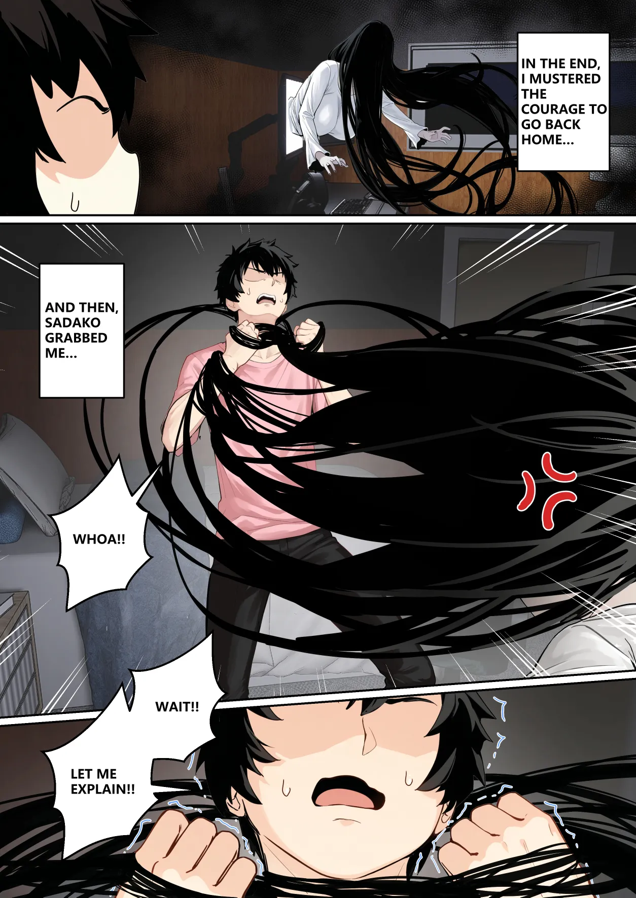 Regarding Sadako Getting Stuck On A Computer Screen - Page 21