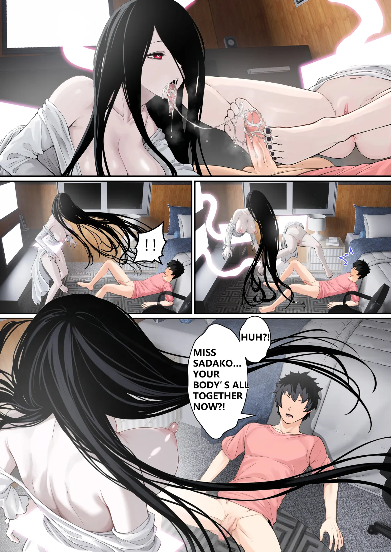 Regarding Sadako Getting Stuck On A Computer Screen - Page 48