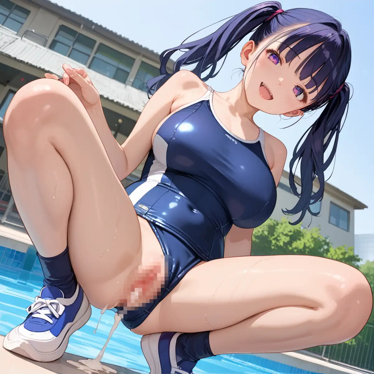 泳ぐよりエッチしよ？8〜水泳部はエチエチすぎる〜【厳選CG200枚収録】 - Page 179