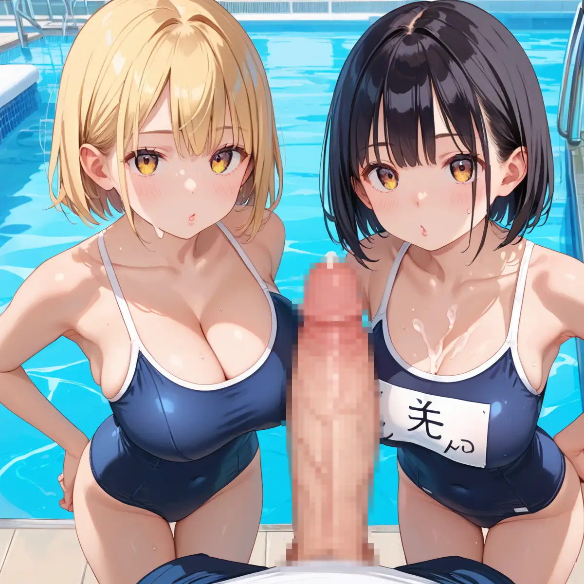 泳ぐよりエッチしよ？8〜水泳部はエチエチすぎる〜【厳選CG200枚収録】 - Page 39