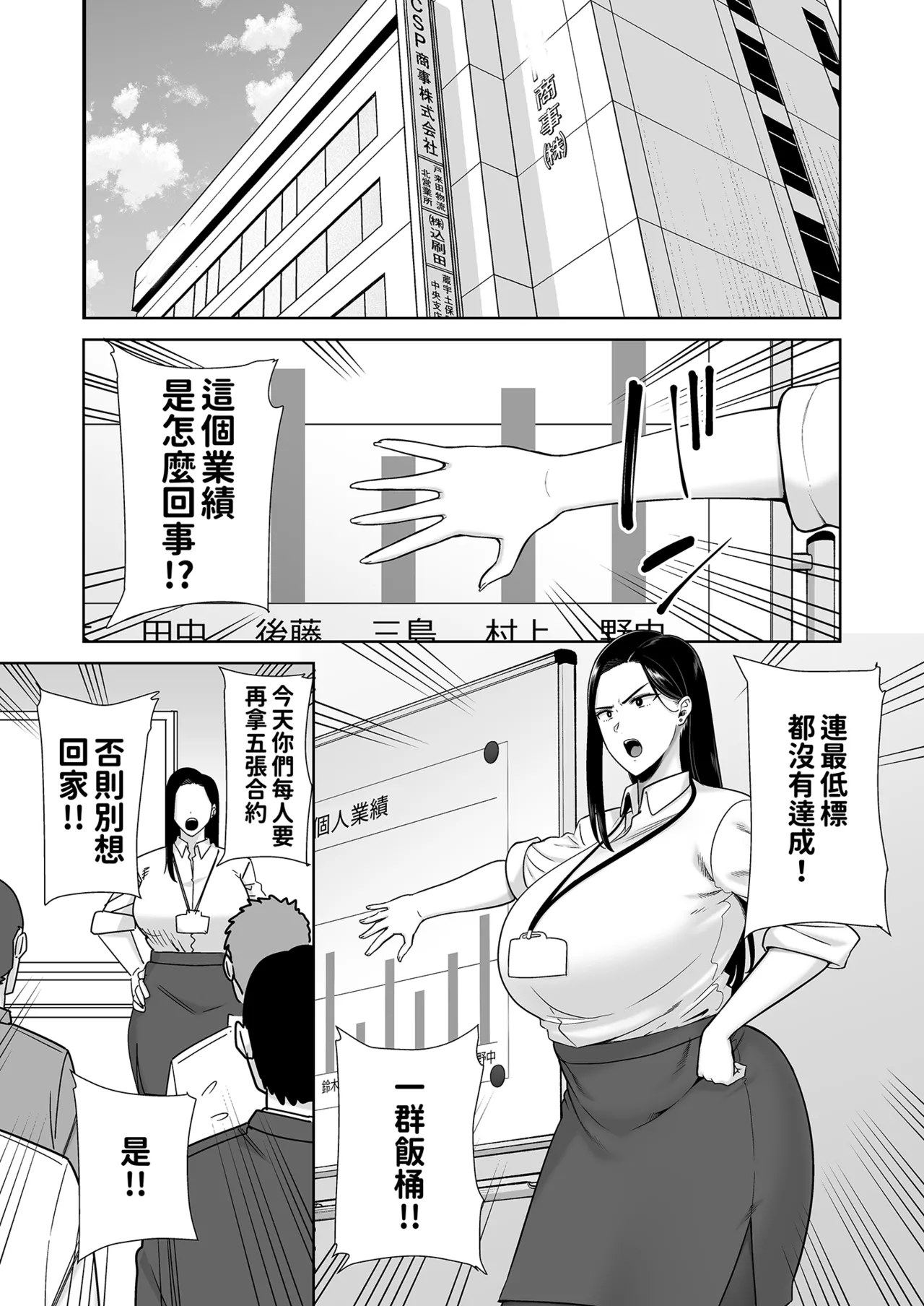 パワハラ女上司と社畜くん｜職場霸凌的女上司與社畜君1~3 - Page 36