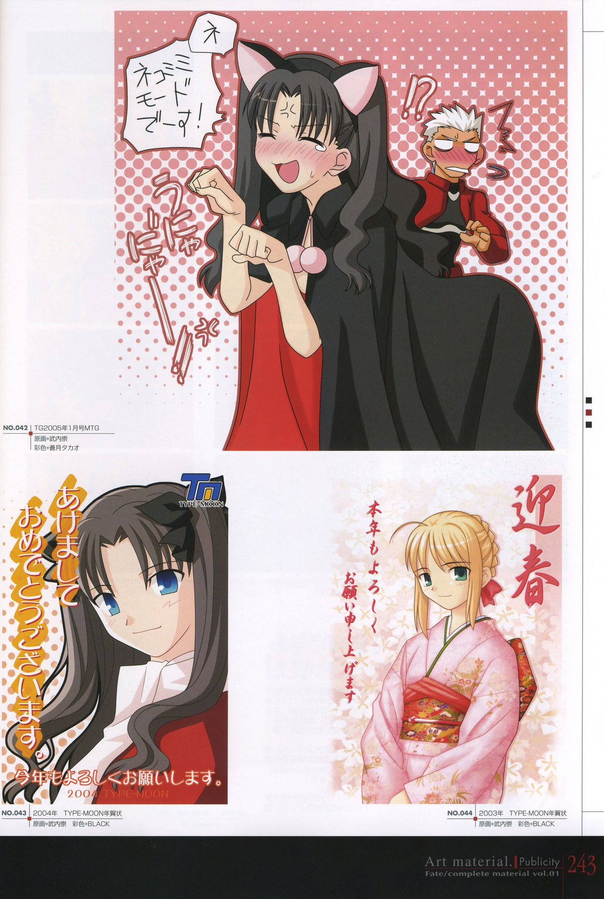 Fate/complete material I - Art material. - Page 248