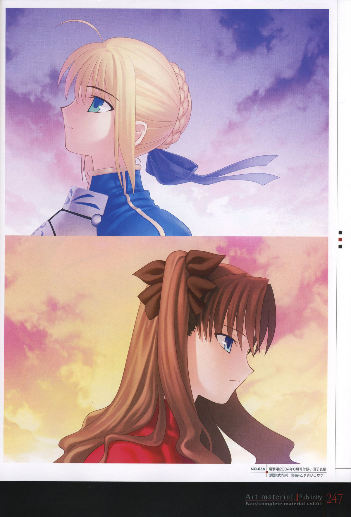 Fate/complete material I - Art material. - Page 252