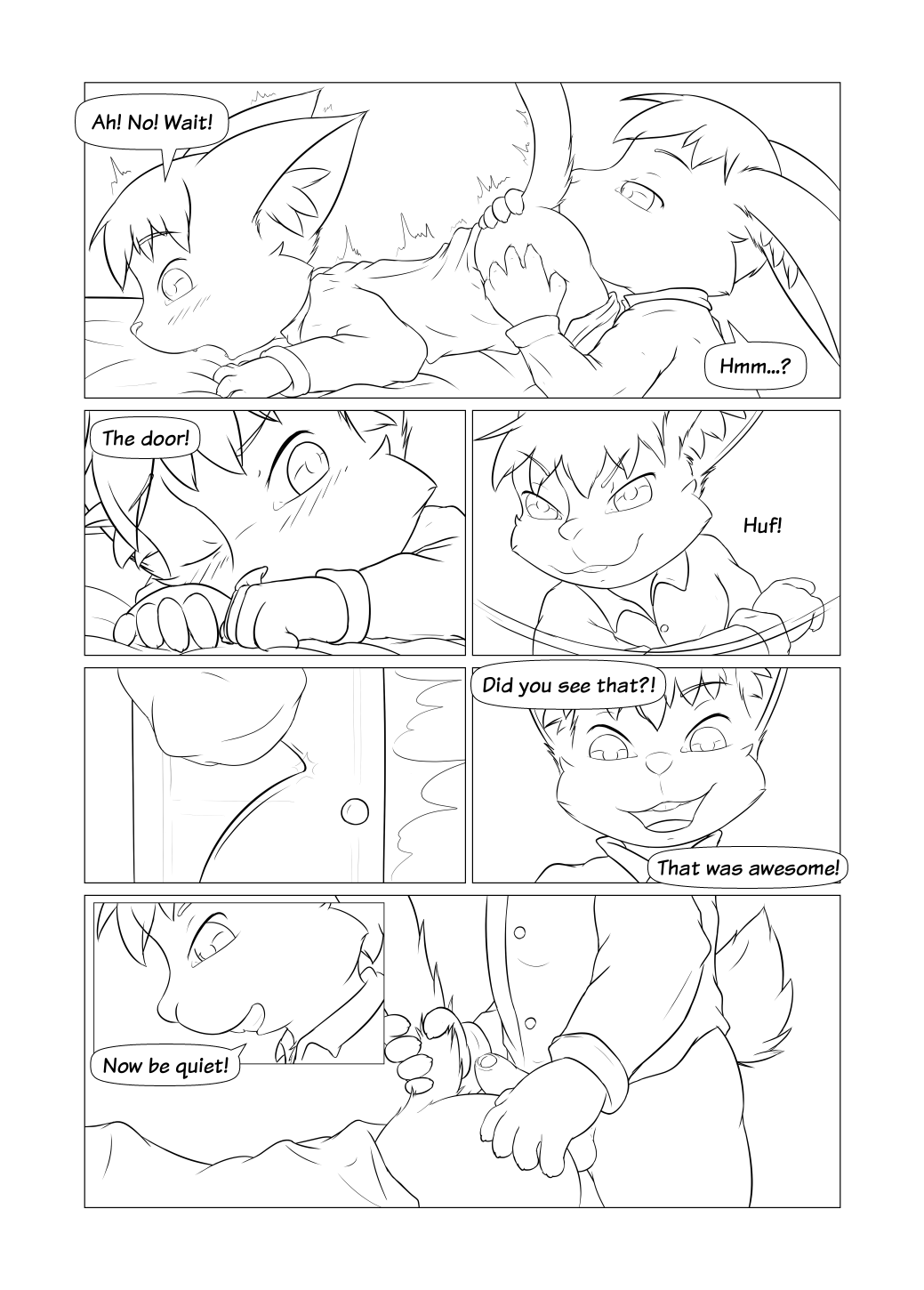 Hitsunekun - WIP Comic - Page 10