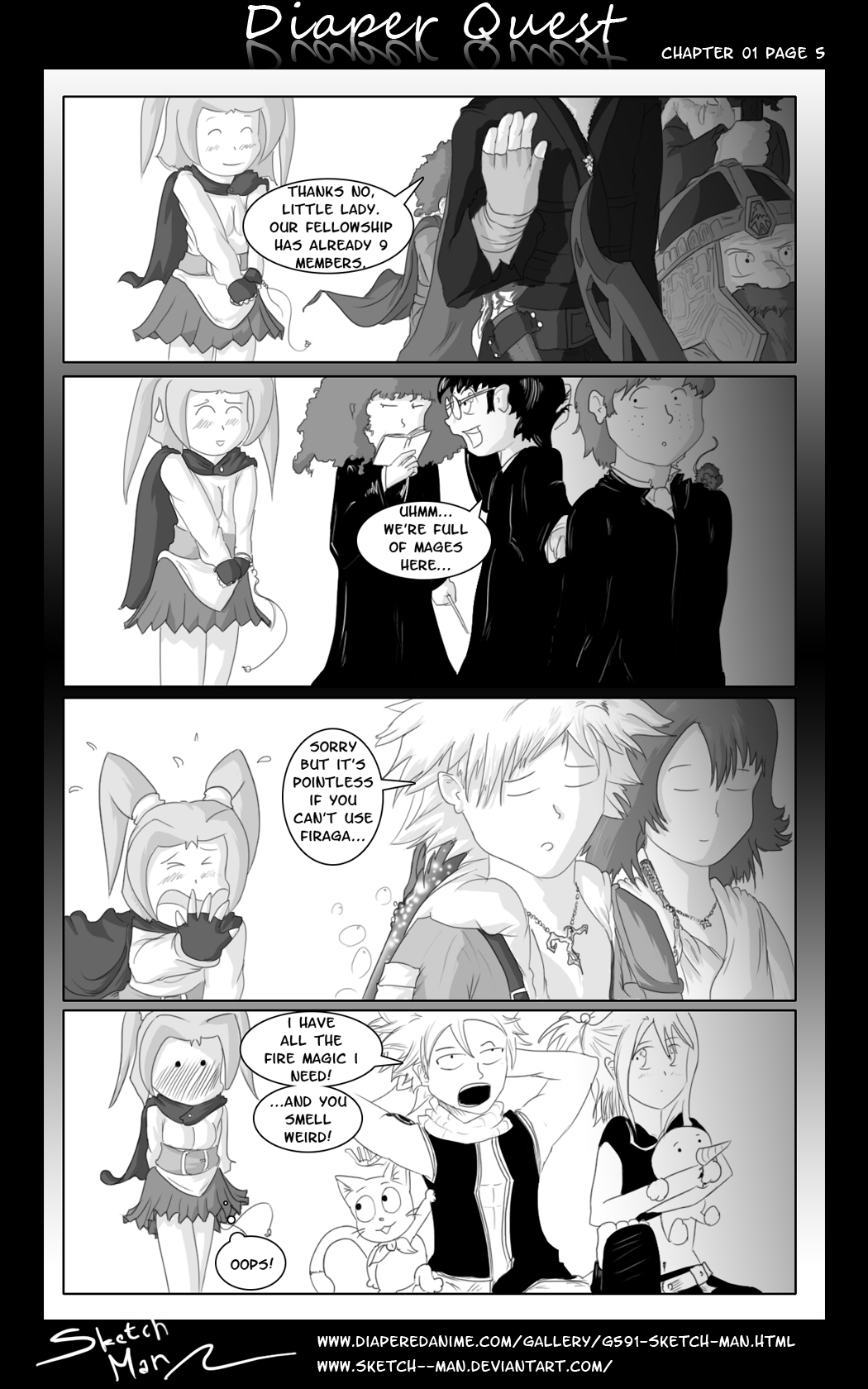 Sketch Man's Diaper Quest Complete - Page 5