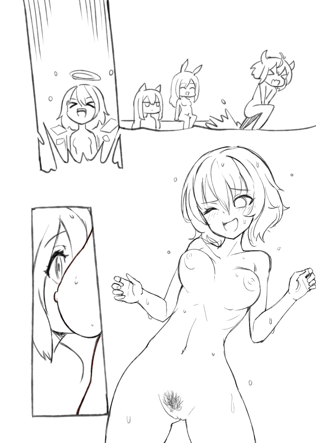 Doki Doki Penguin Bathroom Extras - Page 37
