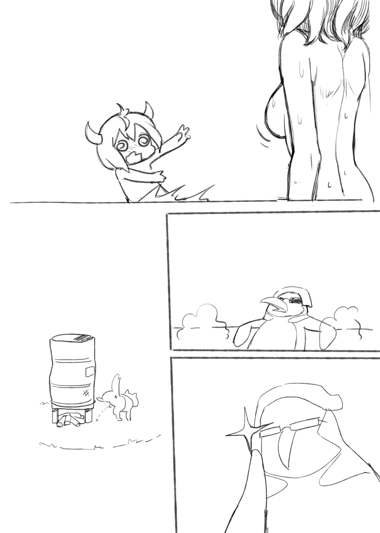Doki Doki Penguin Bathroom Extras - Page 41