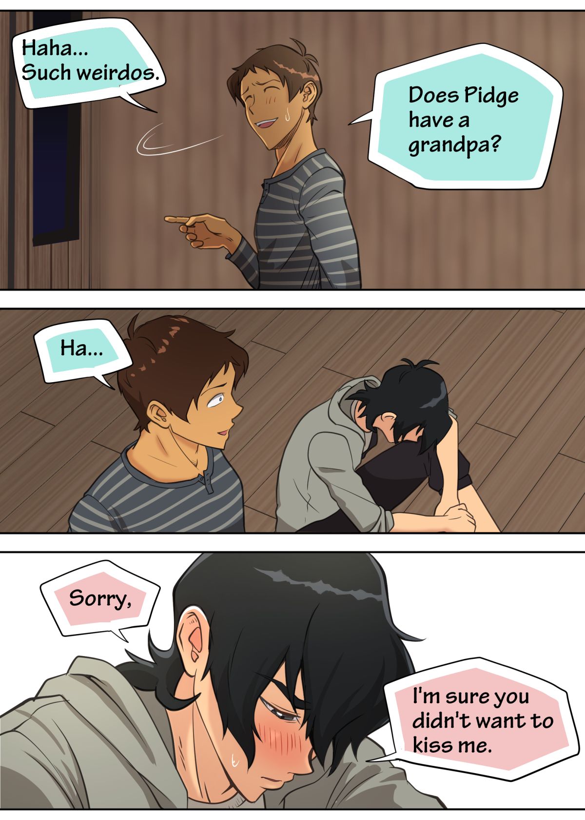 The sleepover game! - Page 22