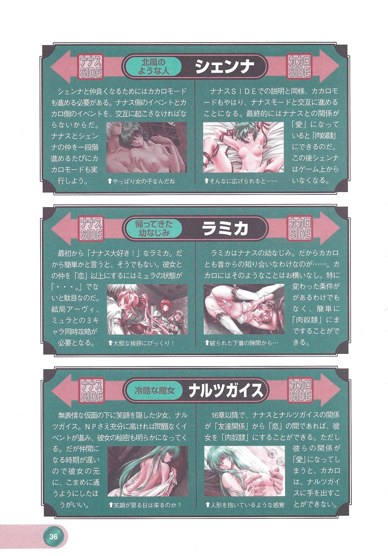 Official Alicesoft Full Completion Guide 2 - Page 38