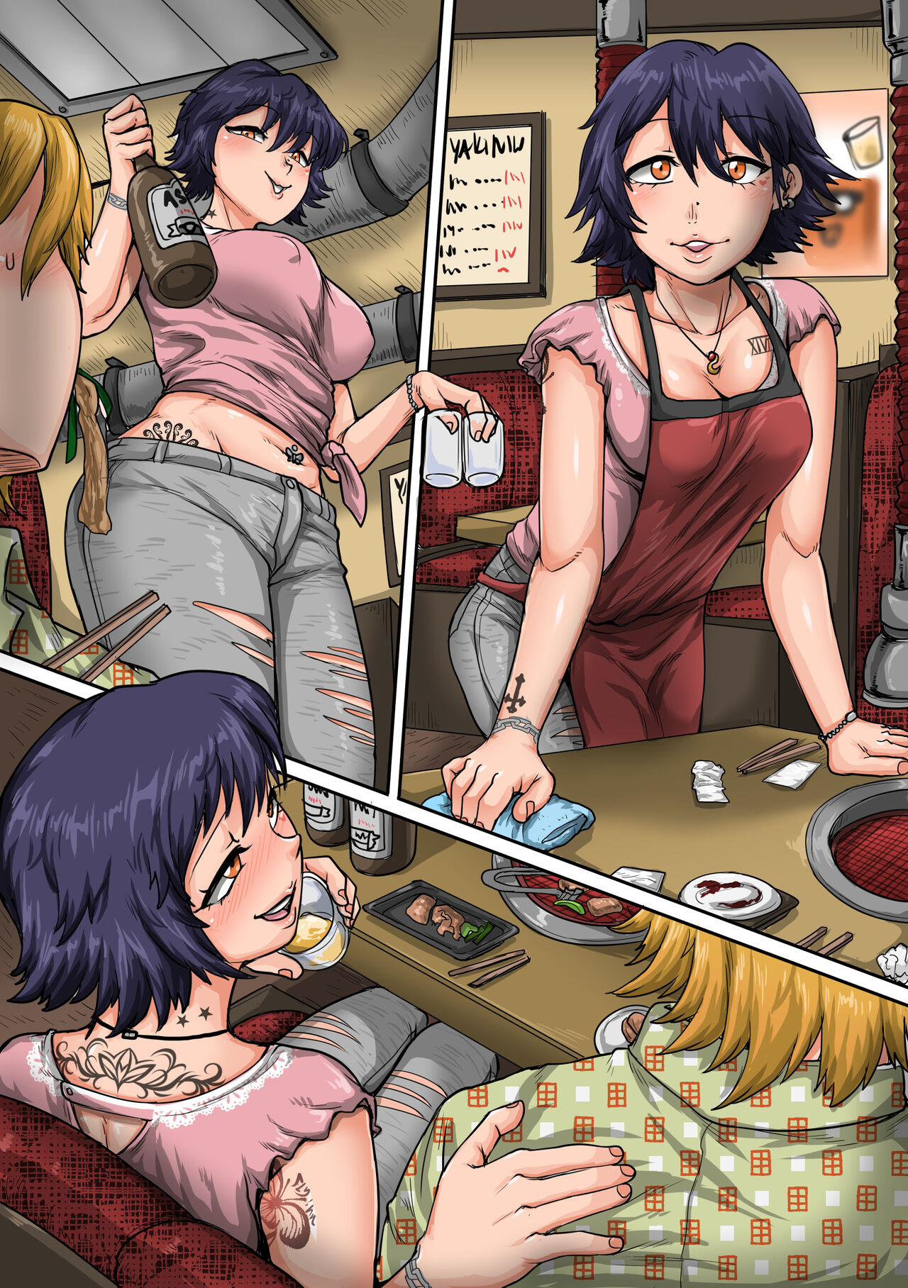 オリジナル落書き：焼肉屋の静香さん - Page 3