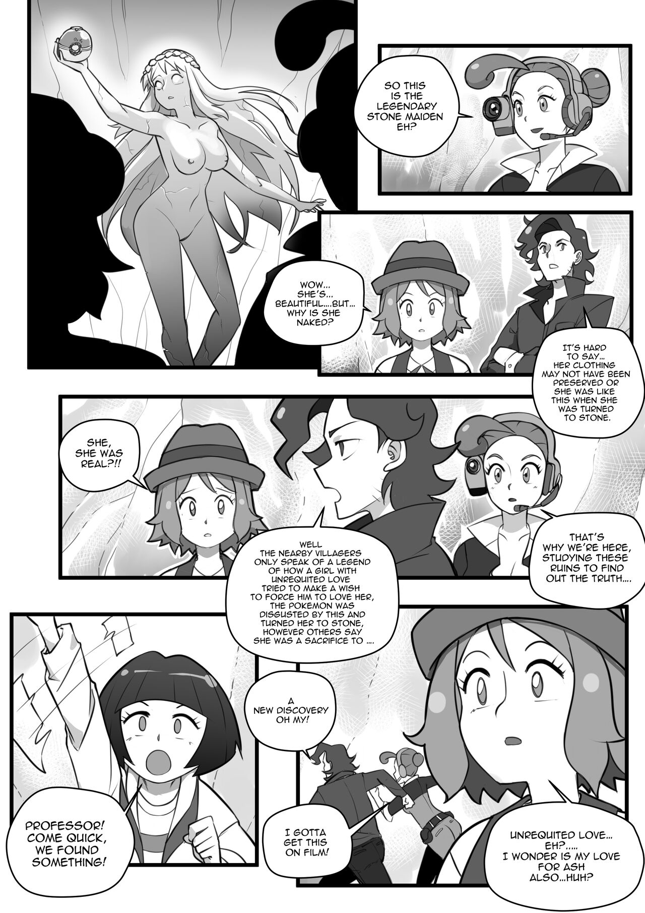 Serena: A Petrified Sacrifice though time! - Page 1