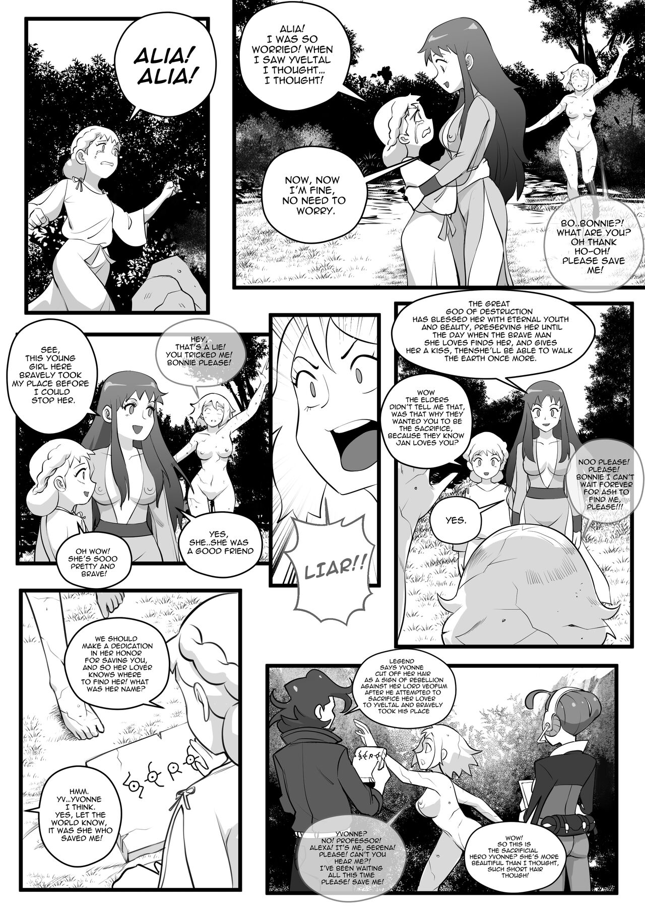 Serena: A Petrified Sacrifice though time! - Page 4