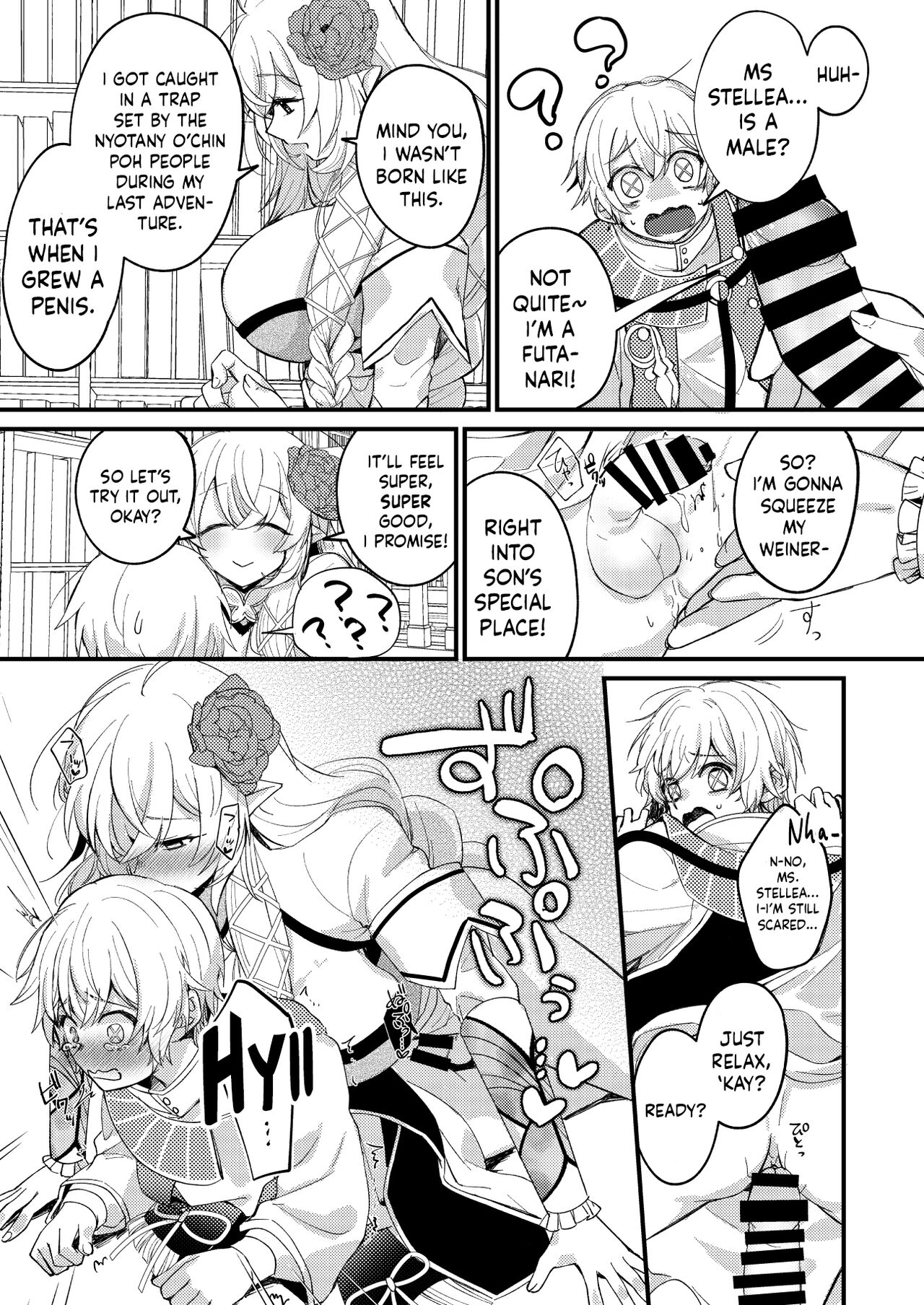 Futanari Stellea x Son - Page 10