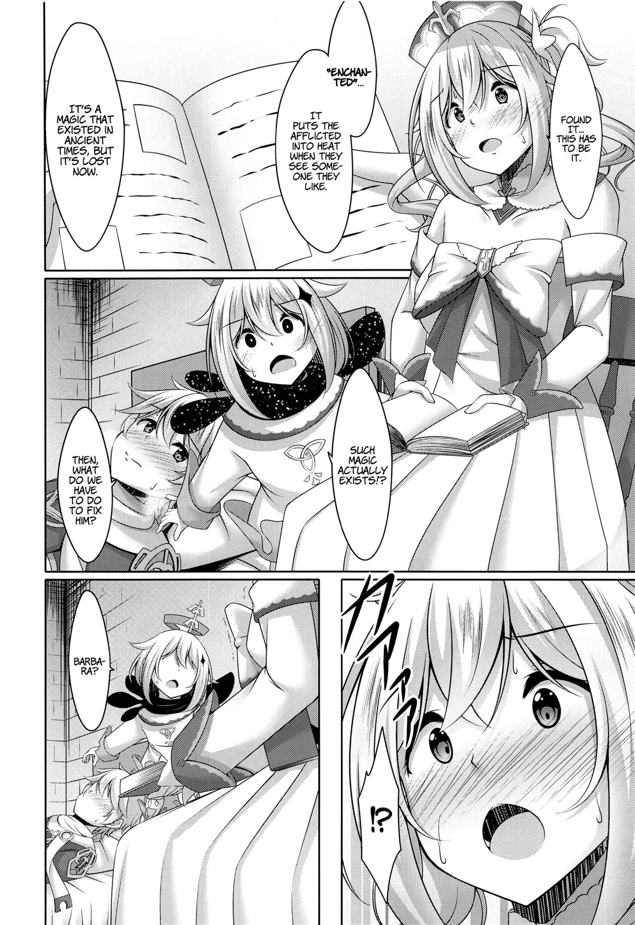 Barbara no Kenshin | Barbara's Devotion - Page 9
