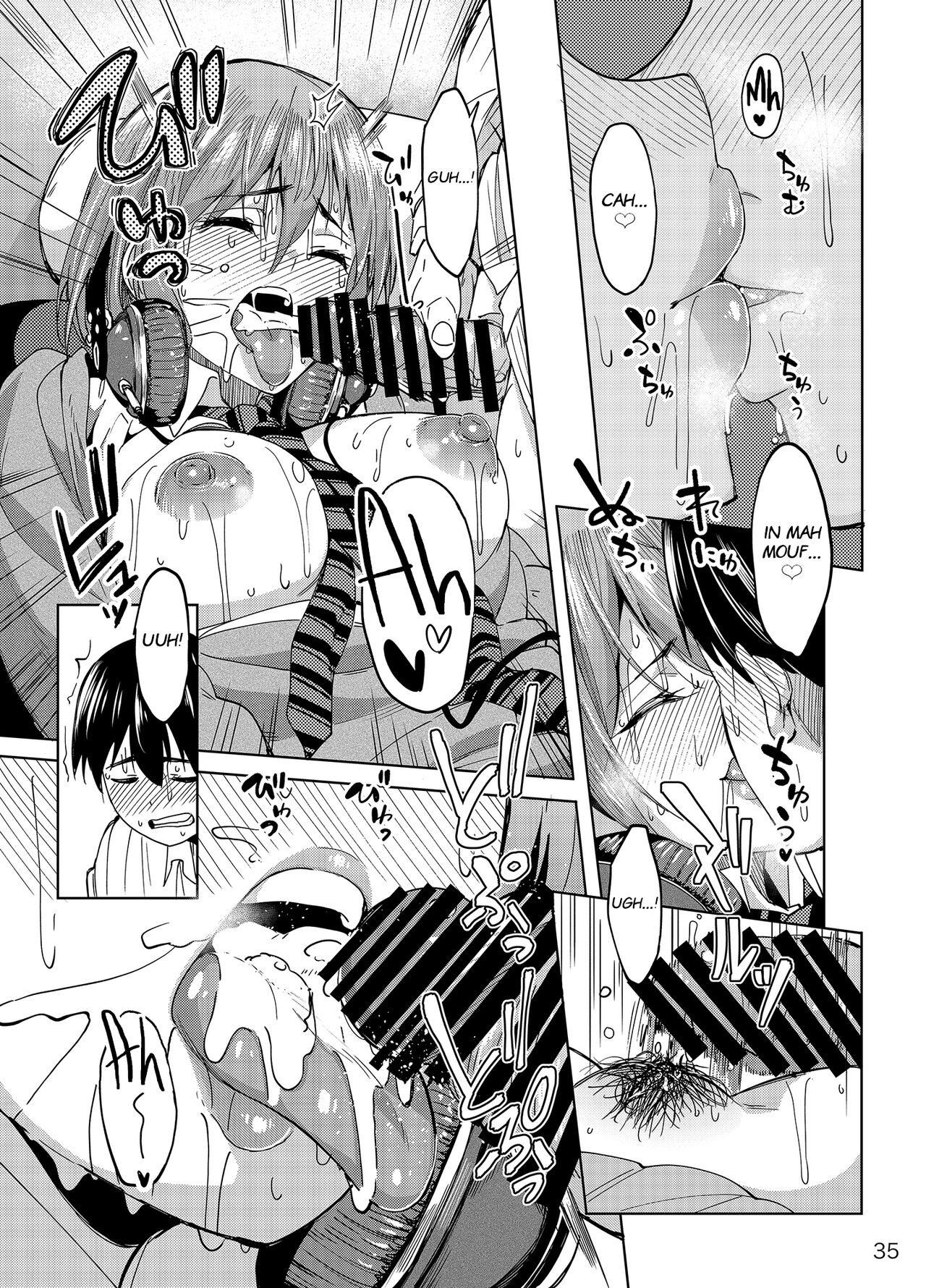 Mankitsu-chu | Having a Blast - Page 34