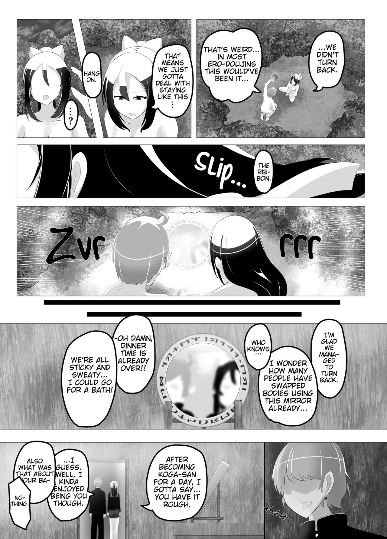 Bodyswapped School Trip - Page 27