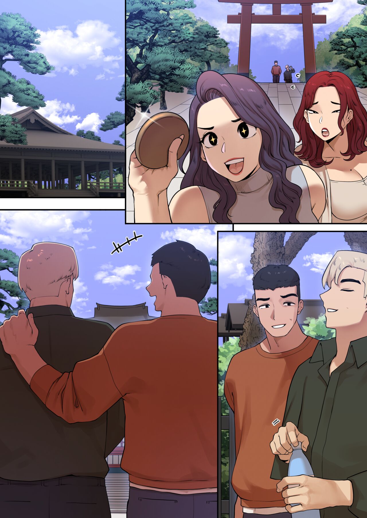 Delivery MILF Onsen episode - Page 28