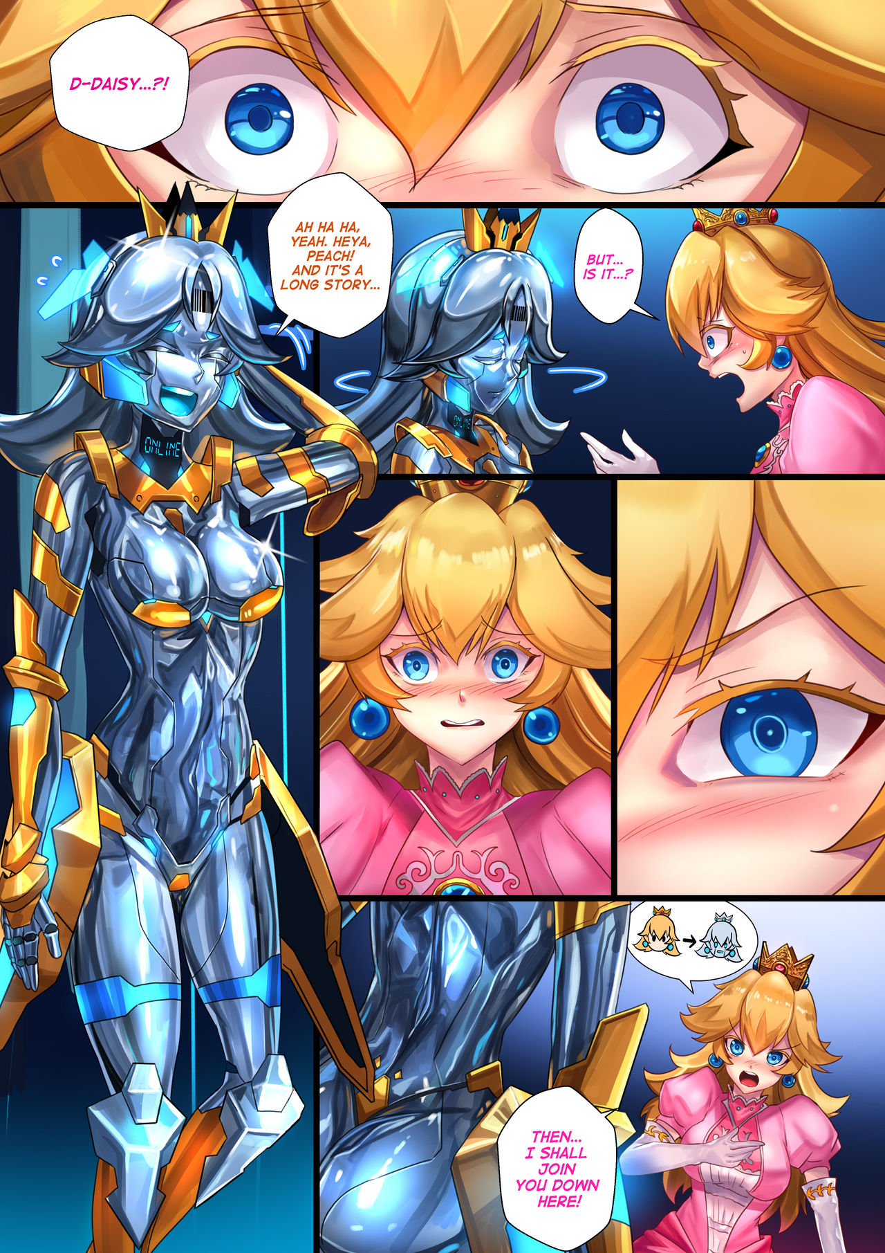 Machine Princess Daisy and Peach - Page 6
