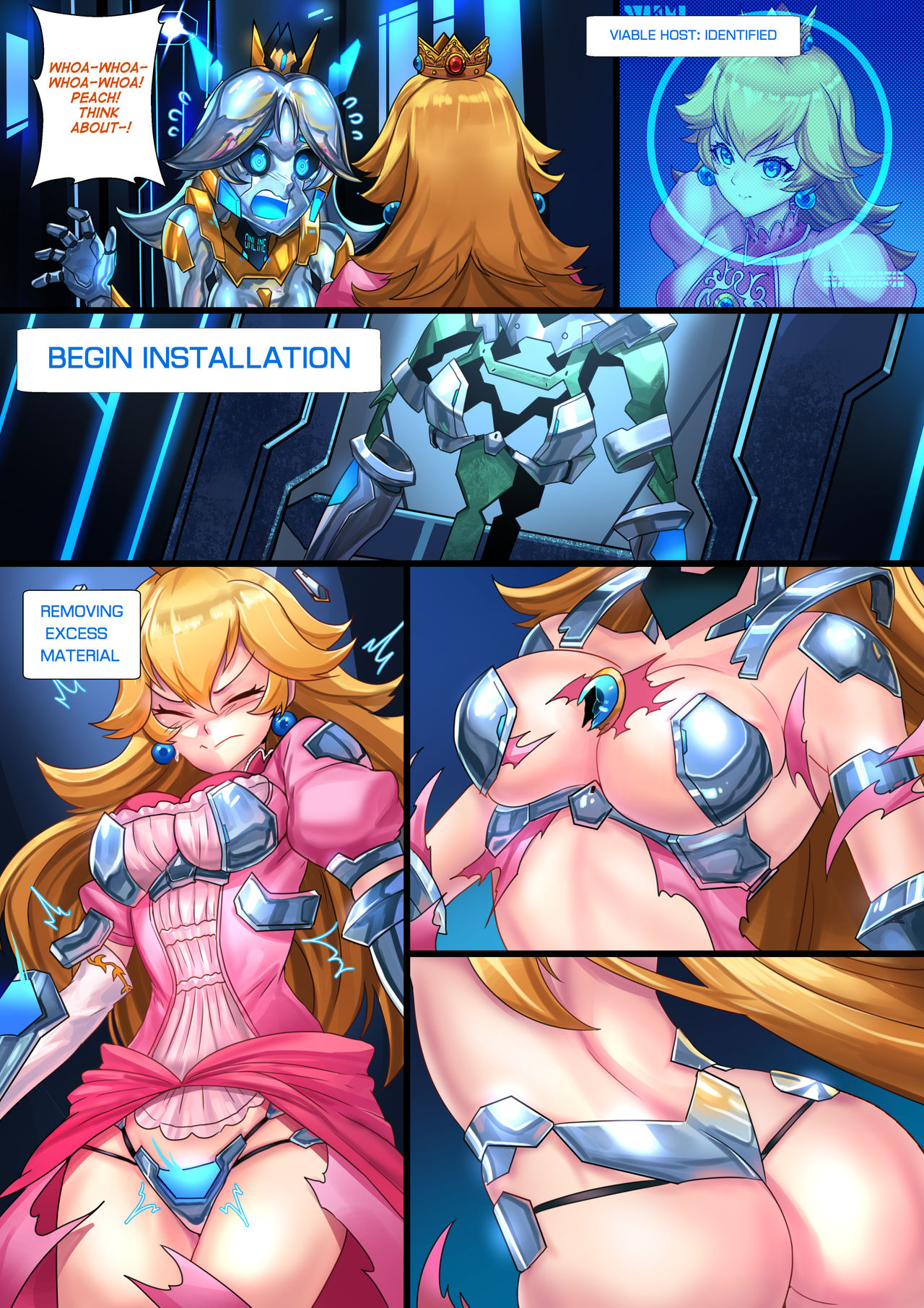 Machine Princess Daisy and Peach - Page 7