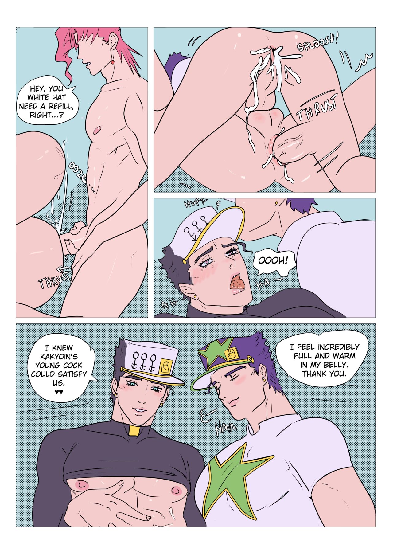 Double dolphin - Jojo's Bizarre Adventure - Page 10