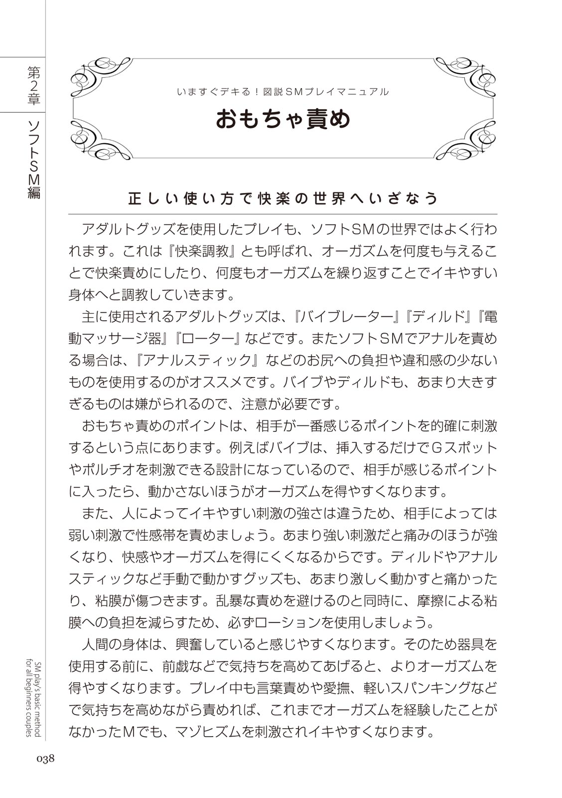 いますぐデキる 図説SMプレイマニュアル - Page 38