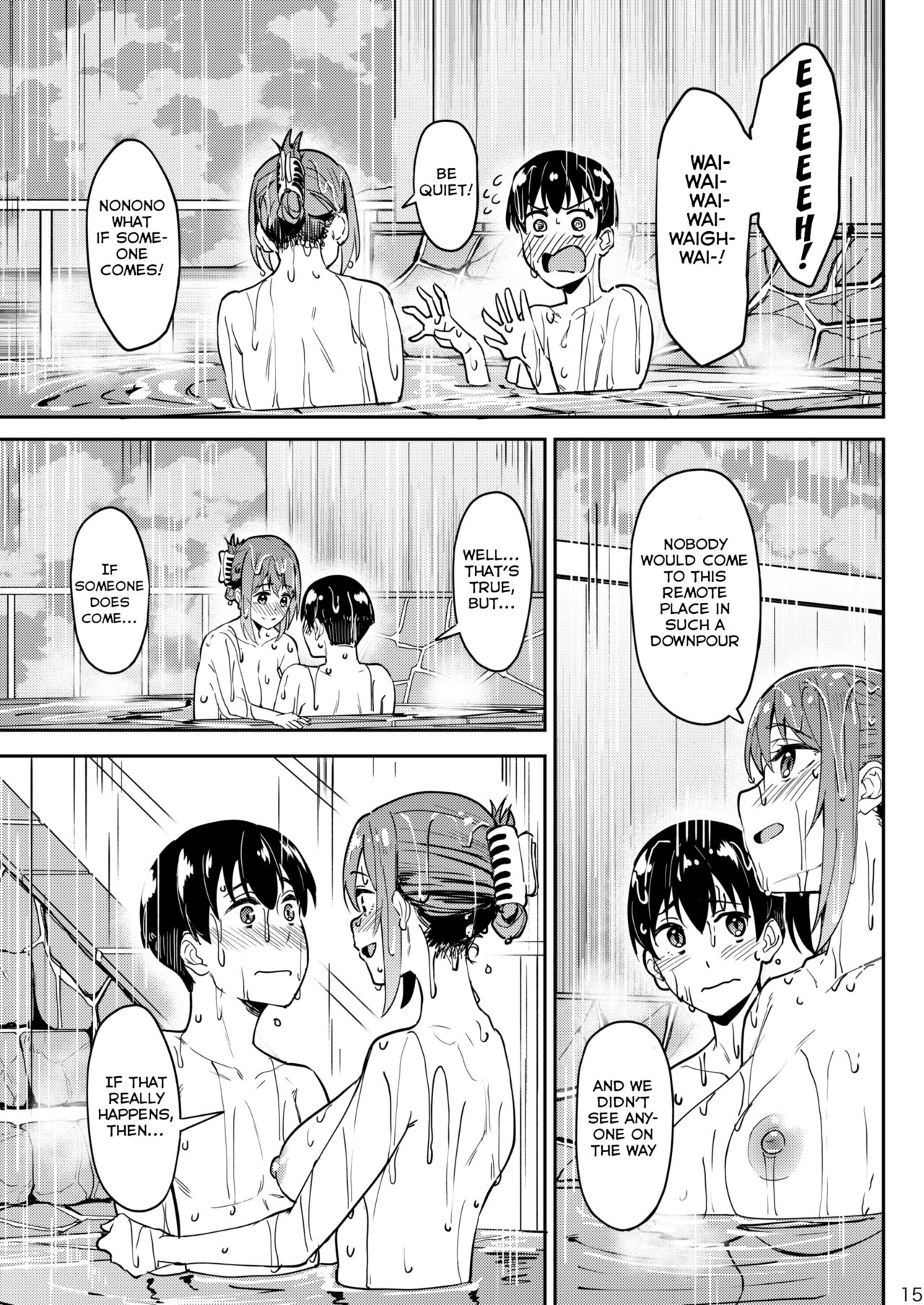 Mankitsu-chu 3 Onsen Chapter - Page 14