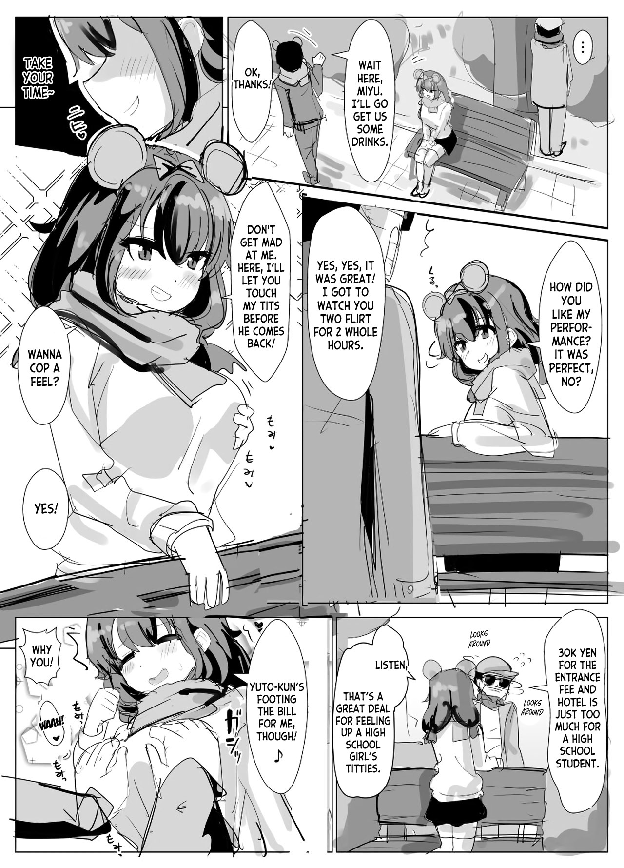 Possessing and Interrupting a Classmate's DisnOy Date - Page 2