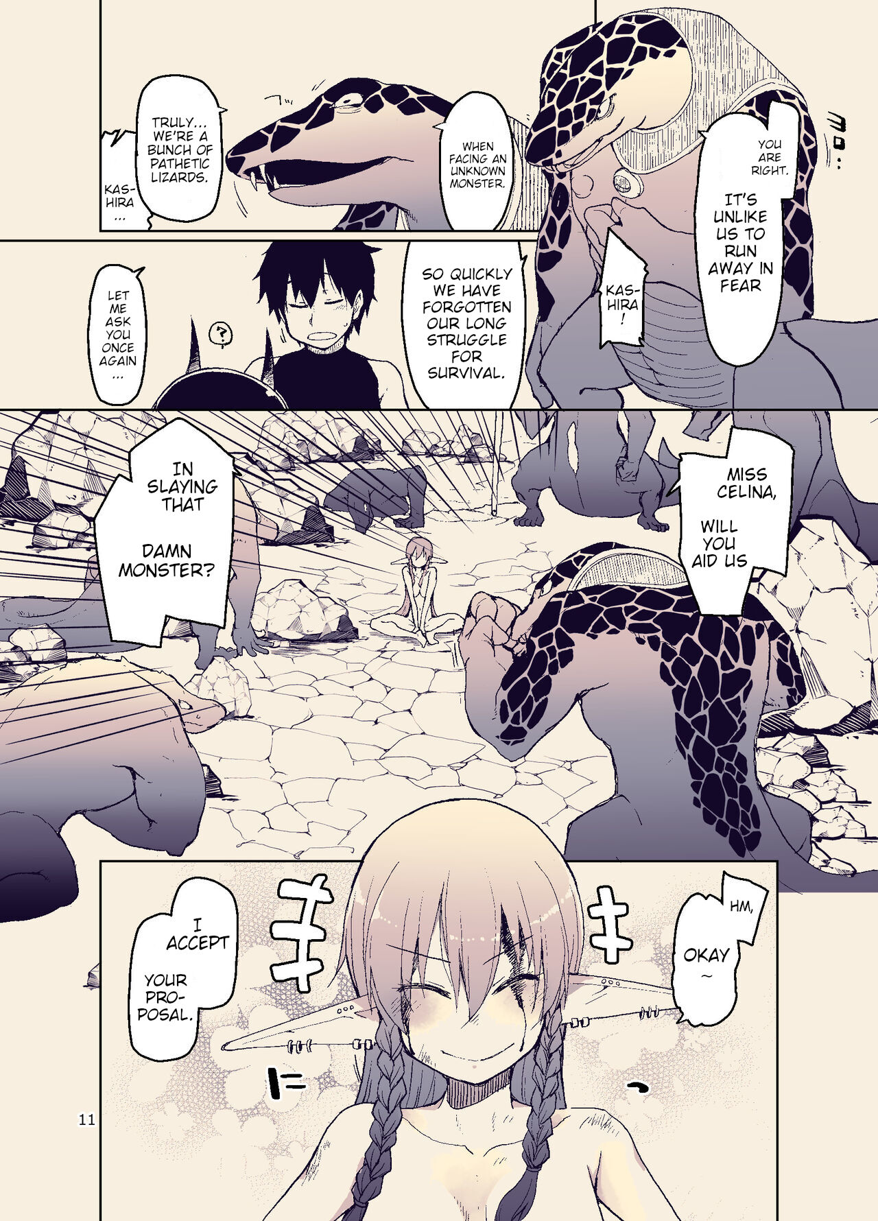 Dosukebe Elf no Ishukan Nikki 11 - Page 12