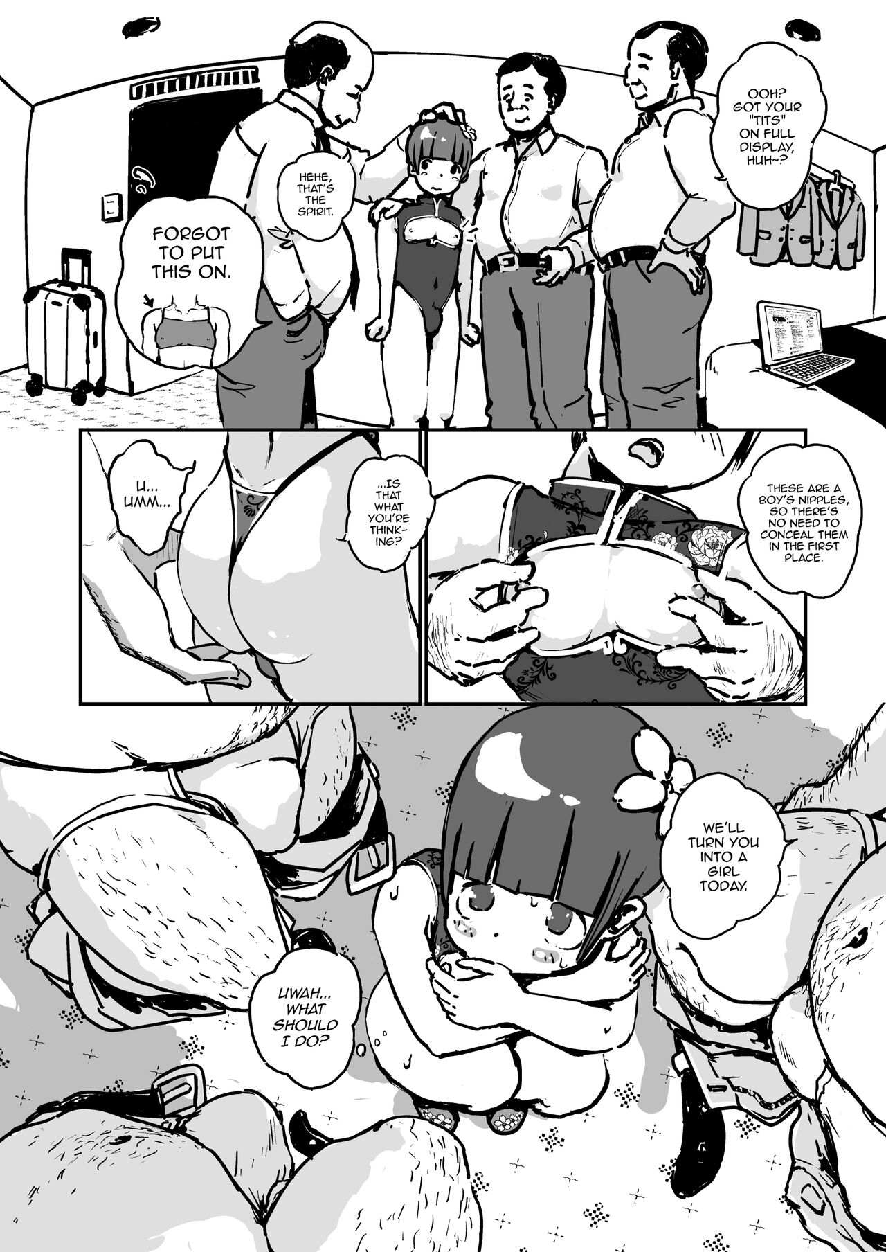 Otokonoko Before After - Page 6