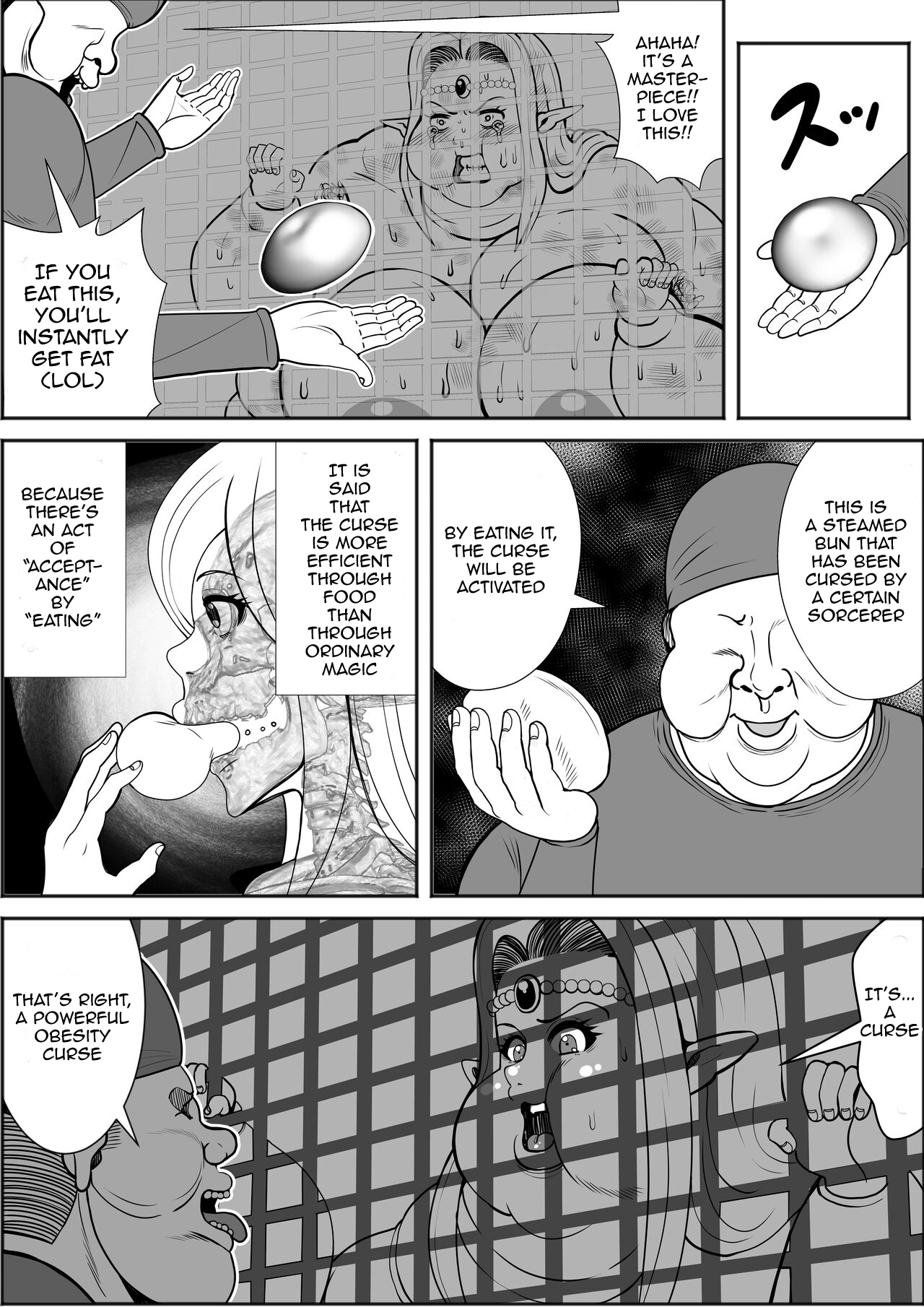 Elf Queen Turned Obese - Page 27