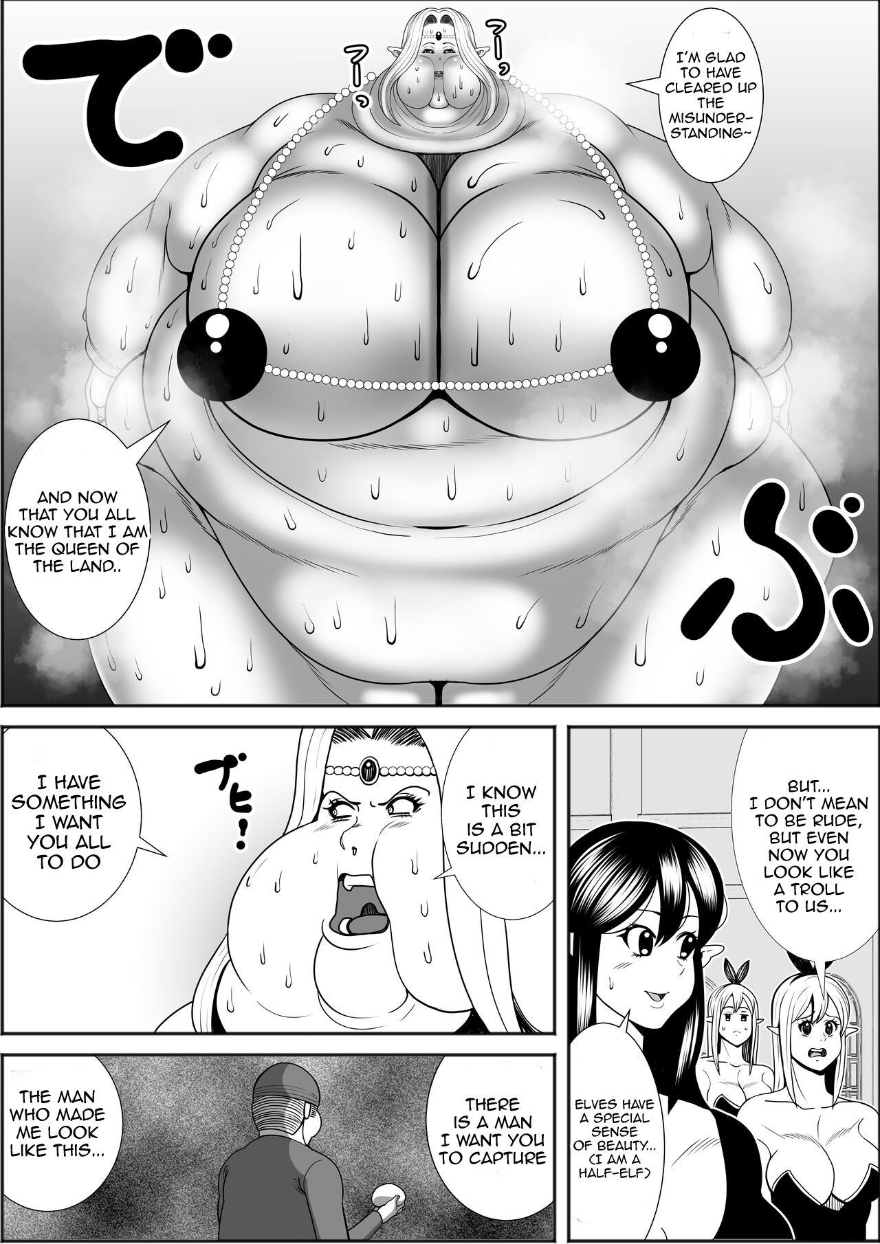 Elf Queen Turned Obese - Page 35