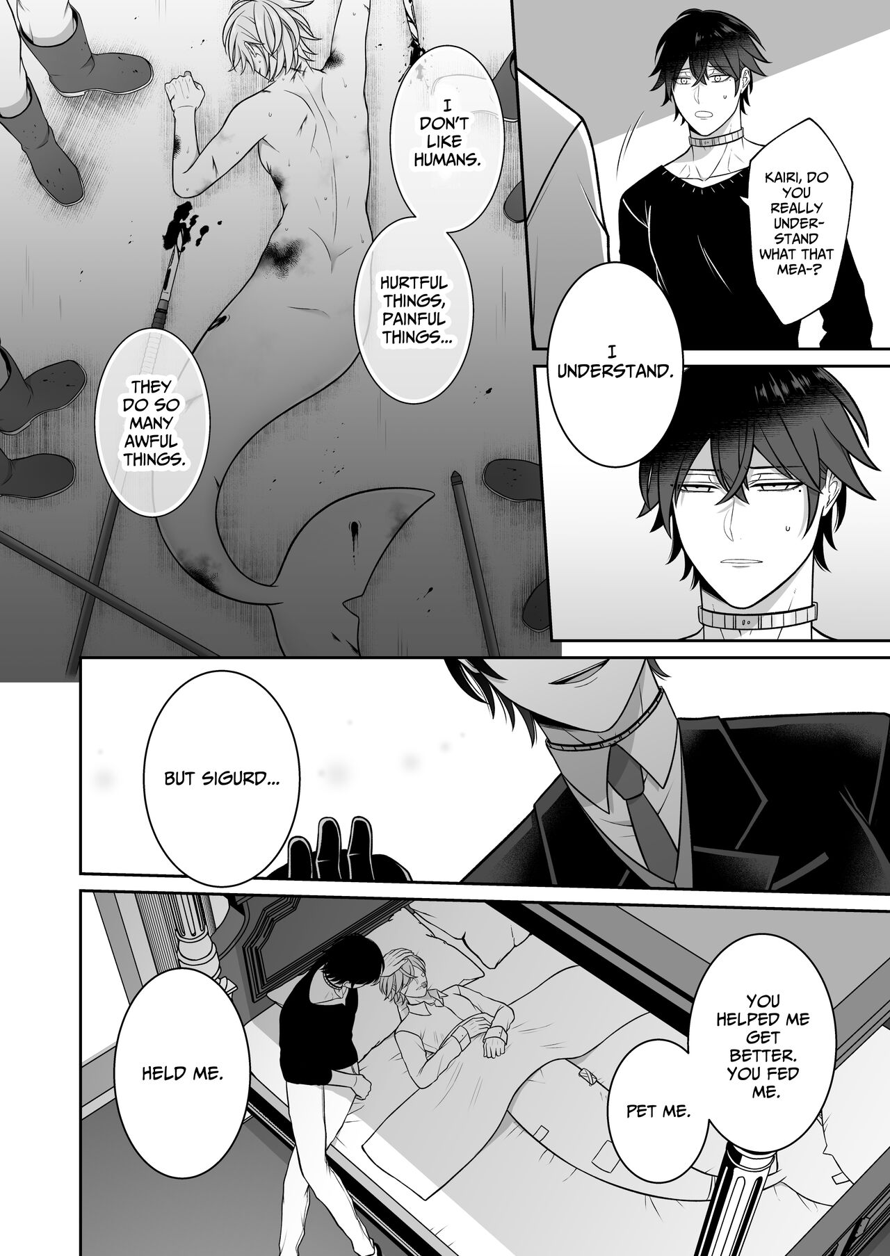Falling for a Wounded Mermaid - Page 33