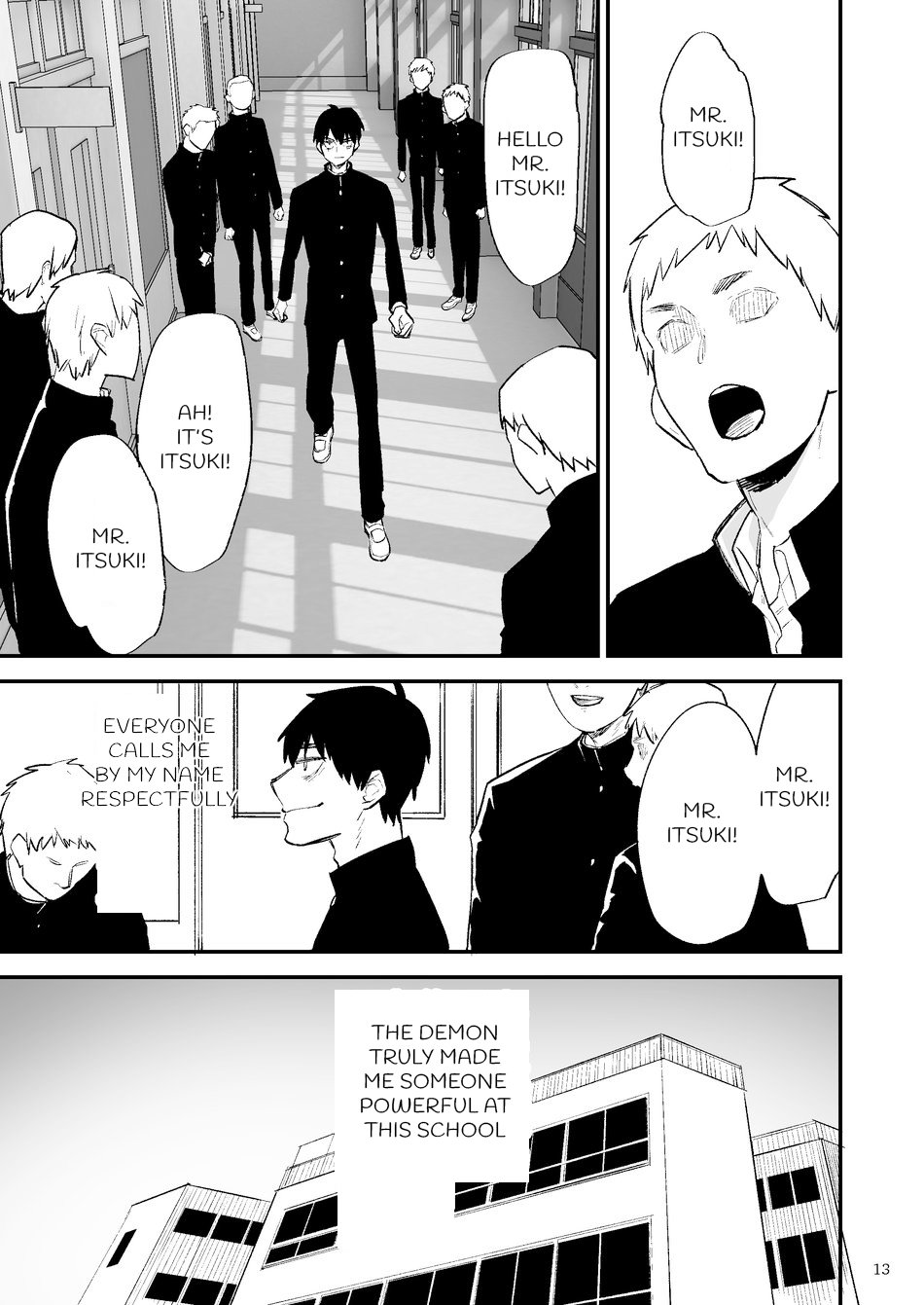 Itsuki takes over the school - Page 14
