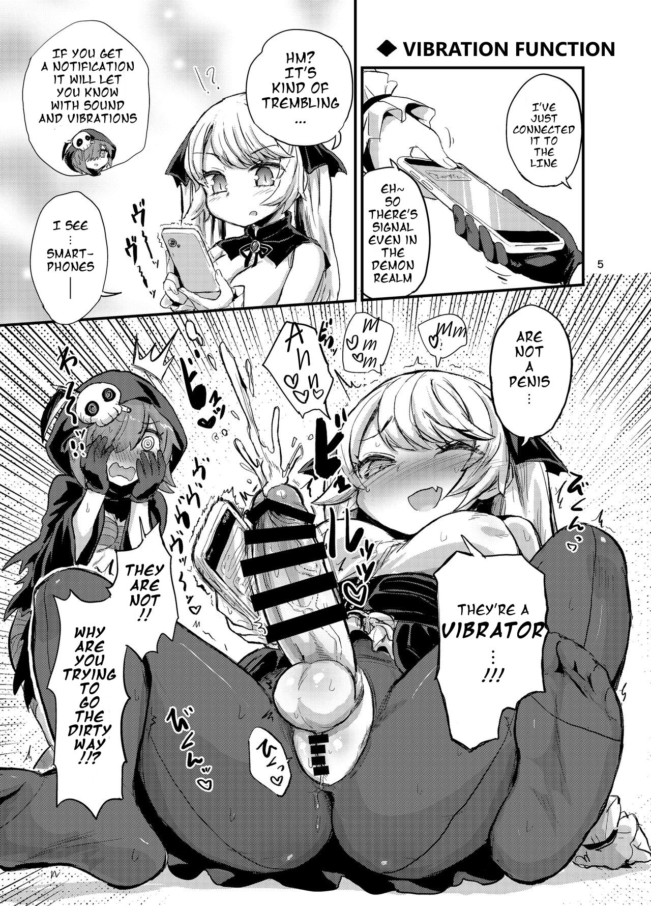 Futanari Vampire Ojou-sama - Page 5