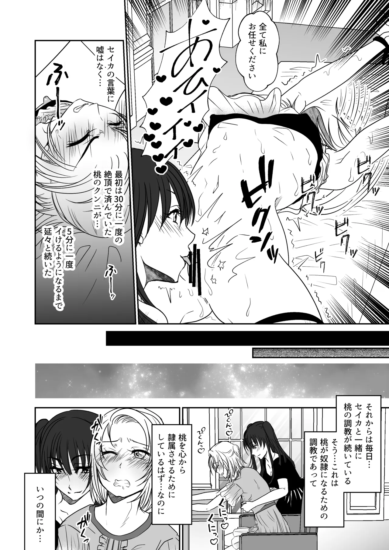 親友と一緒に快楽調教された私 - Page 13