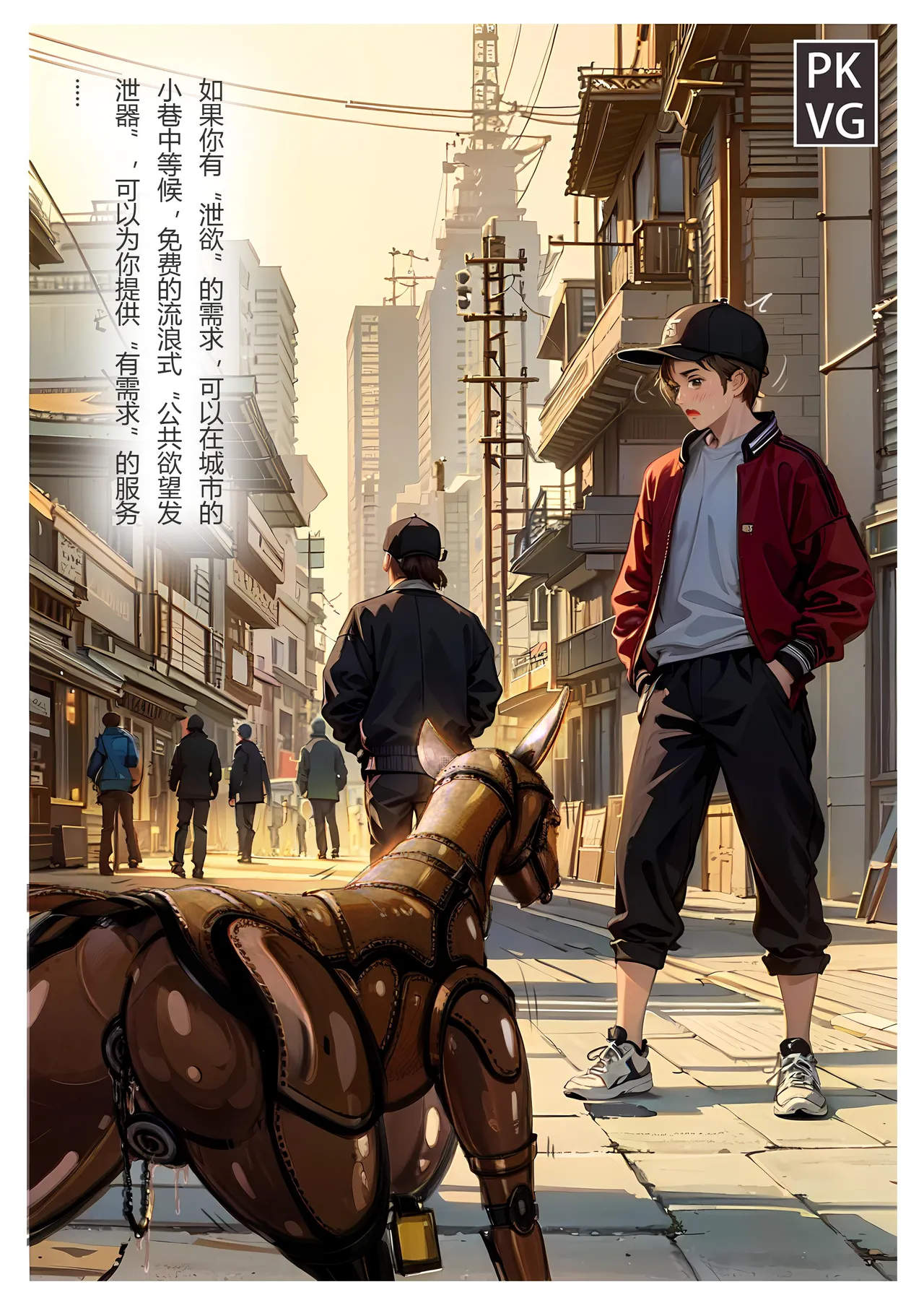 流浪到世界尽头-《畜化视界-犬奴篇》 [AI Generated] - Page 10