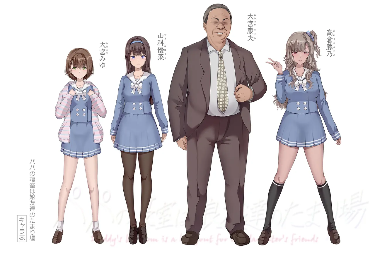 パパの寝室は娘友達のたまり場 1-3 - Page 76