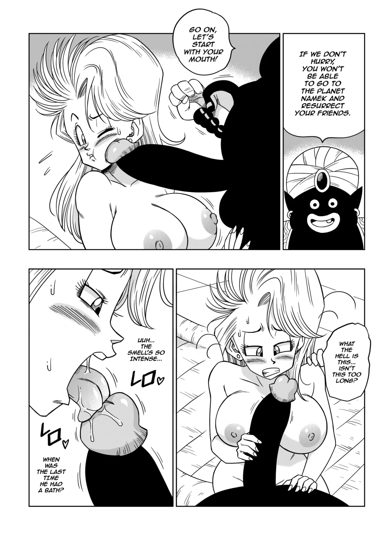 Bulma Meets Mr. Popo - Page 9